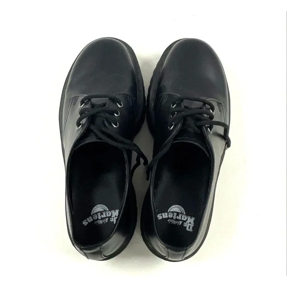 Dr. Martens 1461 Quad platform Oxfords Women’s Black Size 9 ladies
